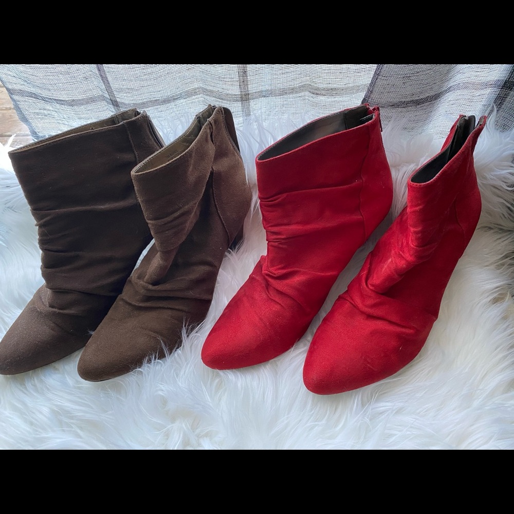 Rialto booties ~ 2 pairs
